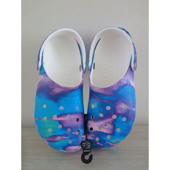 Crocs 206868-90H Men's Sz 8 Women's 10 Classic Out Of This World Slip-On Clogs - Picture 12 of 12